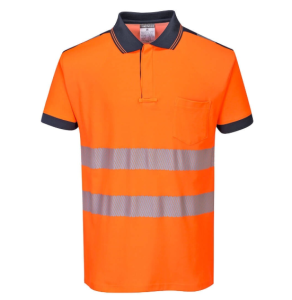 Polo odblaskowe pomarańczowe VISION