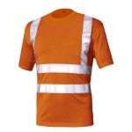 T-shirt odblaskowy BASIC pomarańczowy