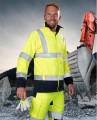 Bluza polarowa odblaskowa żółta