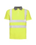 Koszulka odblaskowa POLO REF201 ŻÓŁTA