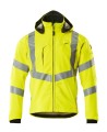 Kurtka Softshell Blackpool żółta  z przodu