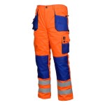 Spodnie ocieplane PROMAN pomarańczowe HV 