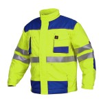 Kurtka ocieplana PROMAN HV żółta