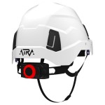 Kask ochronny ATRA 40 biały bez wentylacji