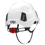 Kask ochronny ATRA 40V biały z wentylacją