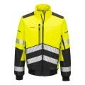 Softshell ostrzegawczy Bomber EV4 żółta EV468