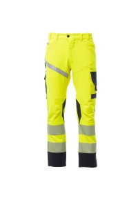 Spodnie robocze NEXT 4W HI-VI Żółte