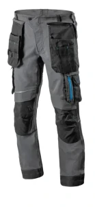 Spodnie monterskie TAUBER szary