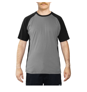 T-shirt Ravello Czarno/szary